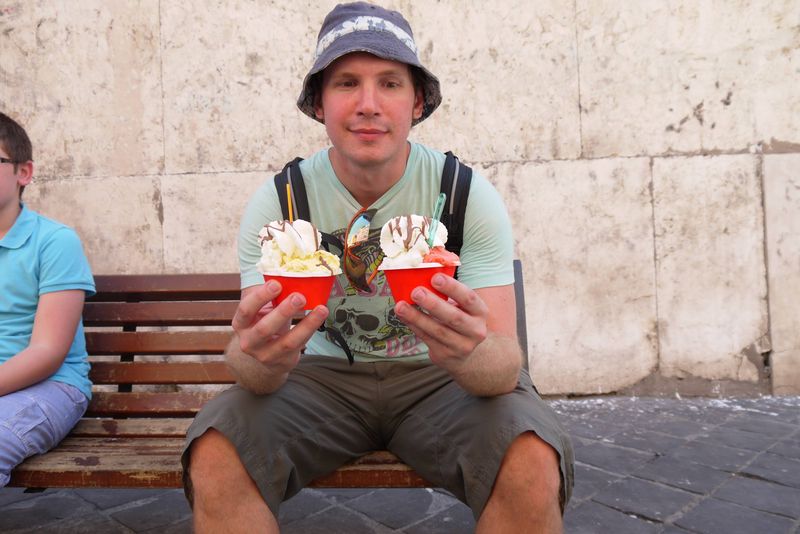 Ice Creams in Rome - Food in Rome