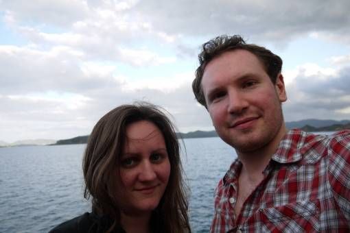 Us in the Bay of Islands, New Zealand Us in the Bay of Islands, New Zealand