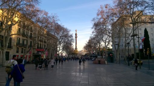 Las Ramblas, Barcelona