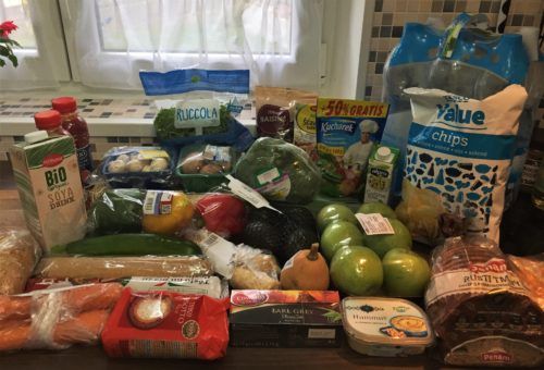 Tesco grocery haul in Prague, Czech Republic 2017