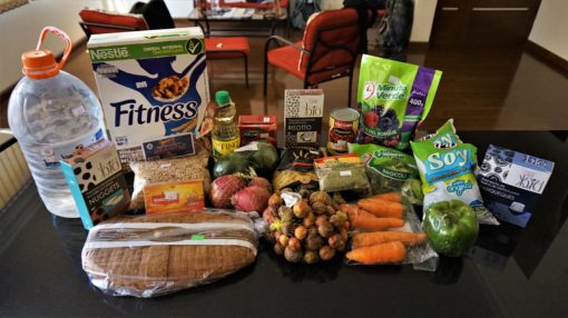 Supermarket haul in Bolivia